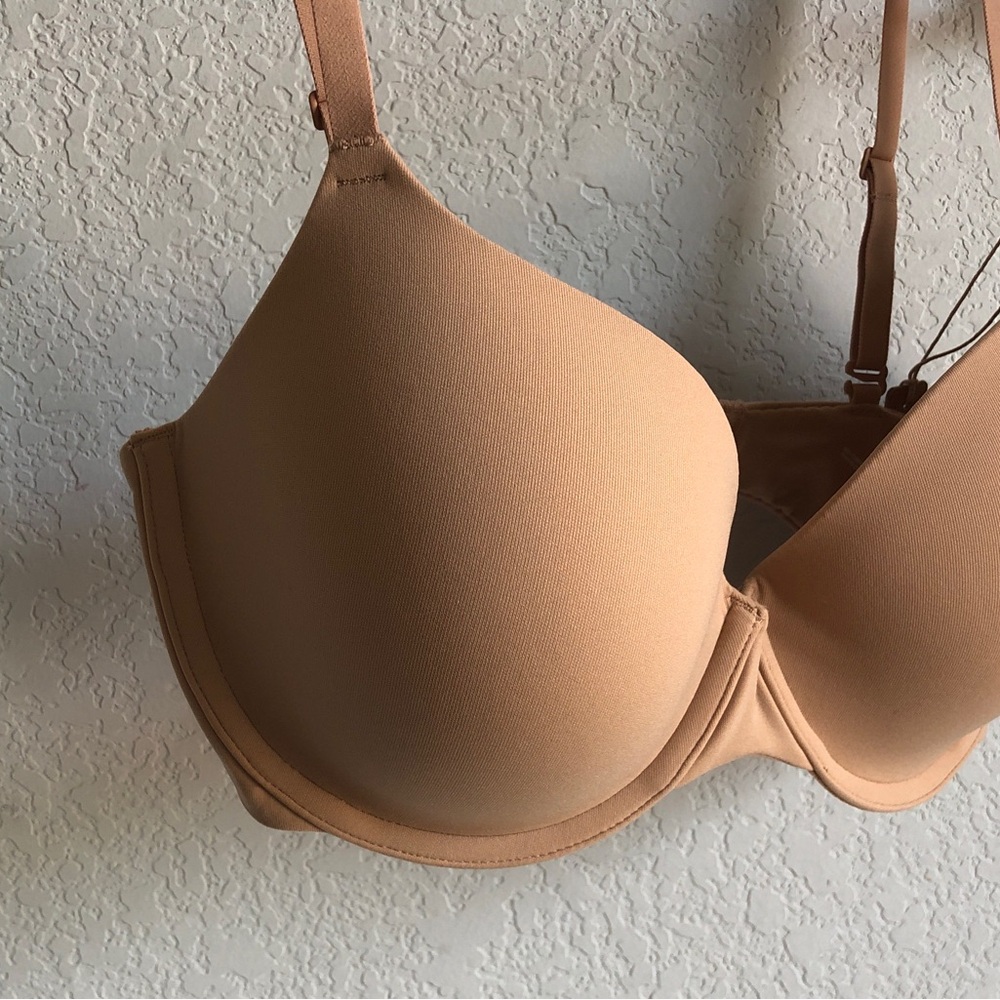 New Skims Fits Everybody T Shirt Bra Convertible Ochre Tan 32DD - Picture 2 of 7